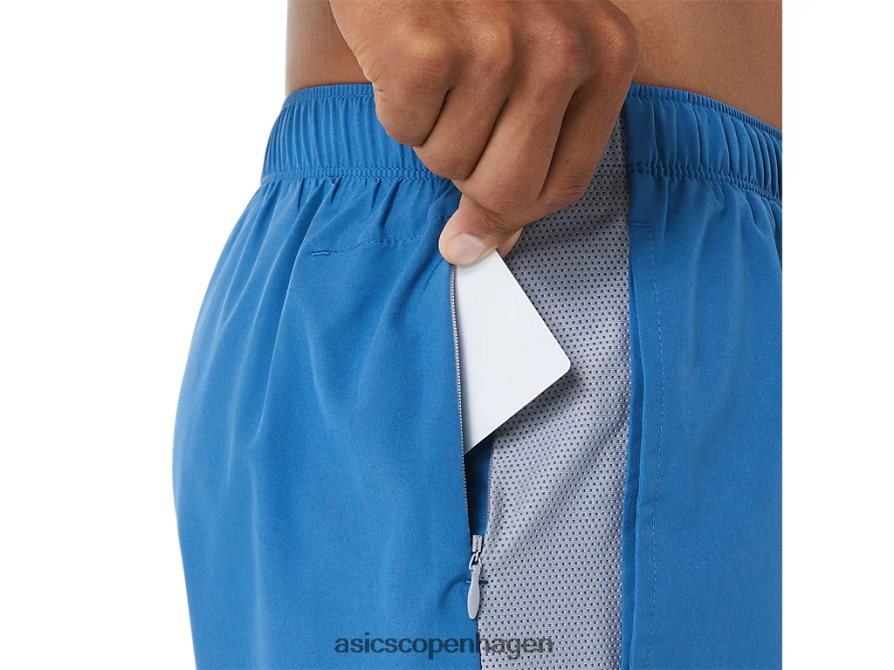 Asics 5in pr lyte kort azurblå Z206F61047