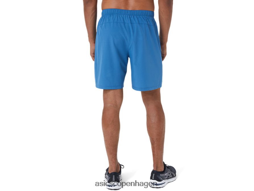 Asics 7 i 2 i 1 kort azurblå/bæregrå Z206F61133