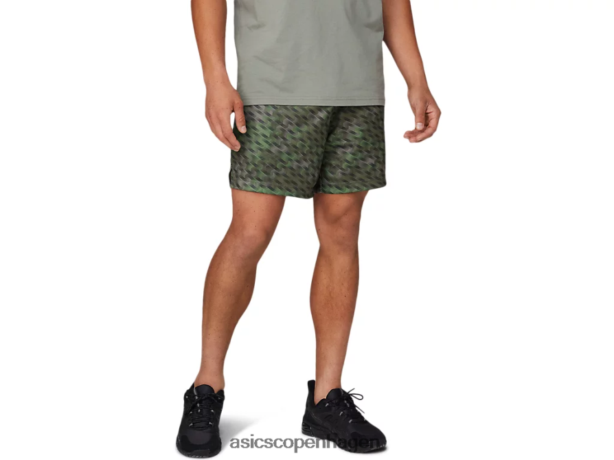 Asics 7 tommer strik træningskort lav grøn Z206F61784