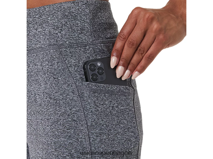 Asics 7 tommer strikket kort mellemgrå lyng Z206F64137