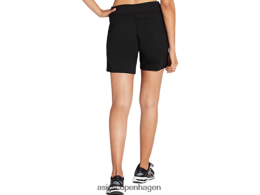 Asics 7 tommer strikket kort ydeevne sort Z206F64161