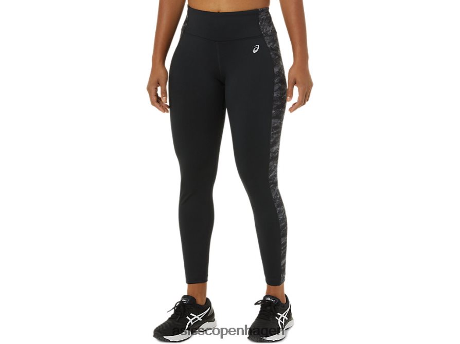 Asics 7/8 præstationstæt performance sort/grå multi Z206F63747