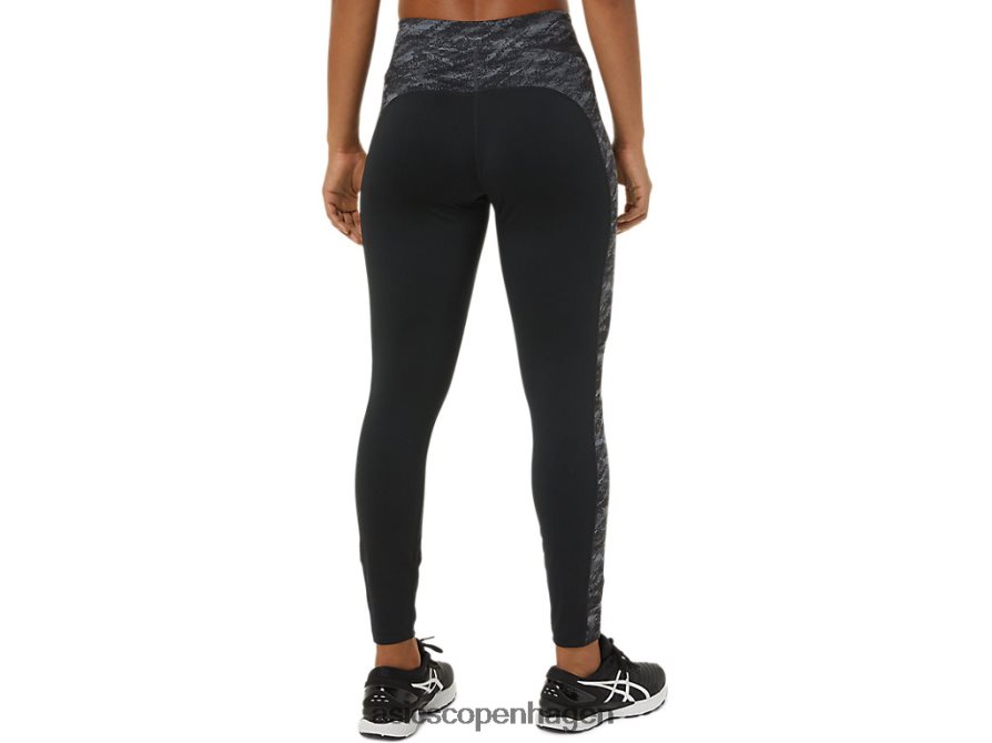 Asics 7/8 præstationstæt performance sort/grå multi Z206F63747