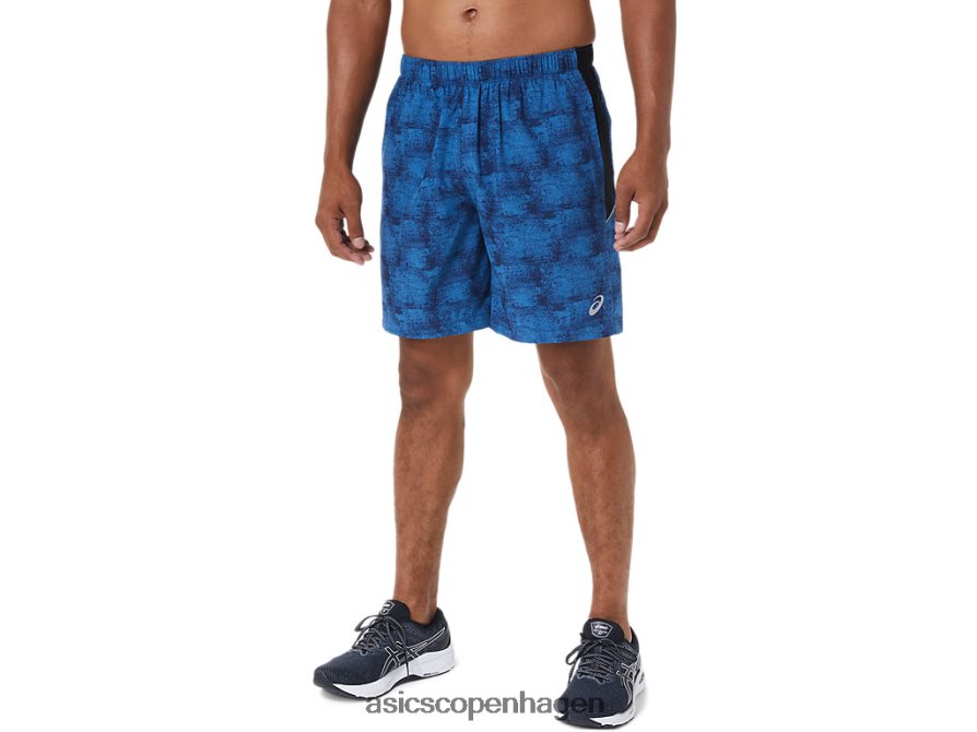 Asics 7in pr lyte kort bindefarve blå/perf sort Z206F61029