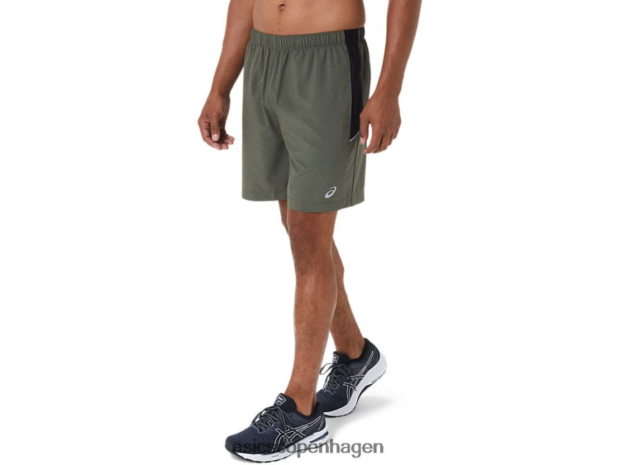 Asics 7in pr lyte kort kappegrøn htr/perf sort Z206F61022