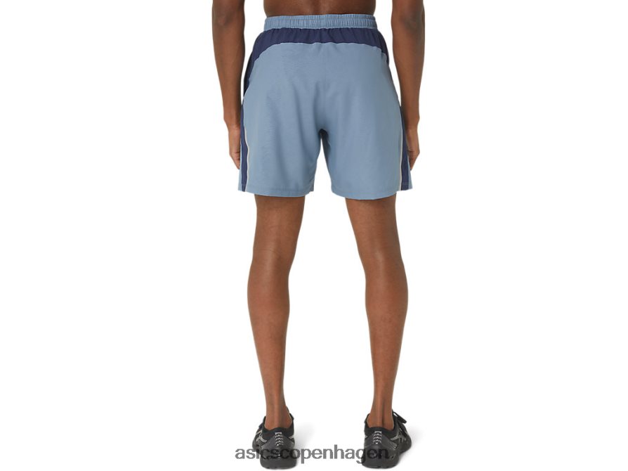Asics 7in pr lyte short 20 stål blå nagashi tech Z206F634