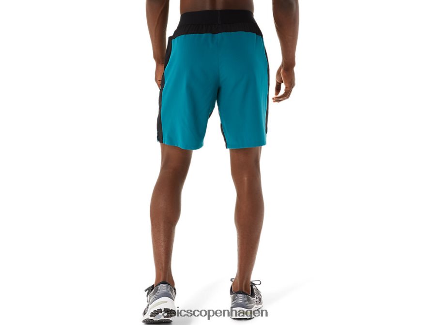 Asics 9 tommers mixer kort fløjlsfyr/performance sort Z206F61052