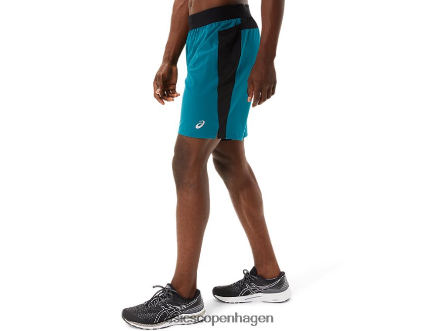 Asics 9 tommers mixer kort fløjlsfyr/performance sort Z206F61052