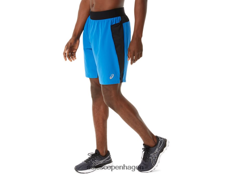 Asics 9 tommers mixer kort lake drive/performance sort Z206F61409