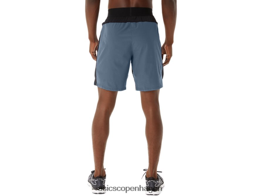 Asics 9 tommers mixer kort stål blå Z206F6192