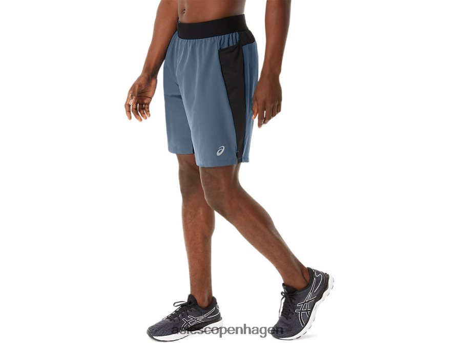 Asics 9 tommers mixer kort stål blå Z206F6192