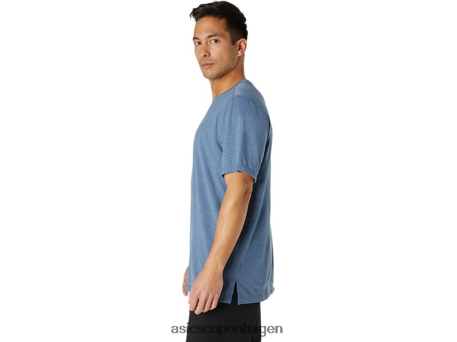 Asics Dorai kortærmet top storm blå lyng Z206F61826