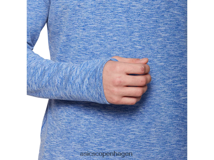 Asics Dorai kvart lynlås top blå lyng Z206F62125