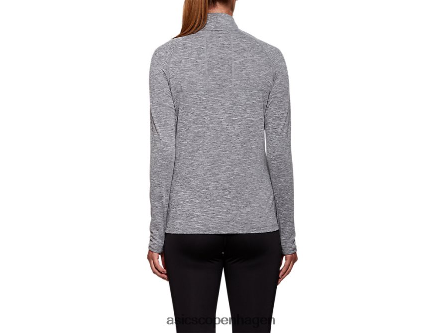 Asics Dorai kvart lynlås top mørkegrå lyng Z206F64207