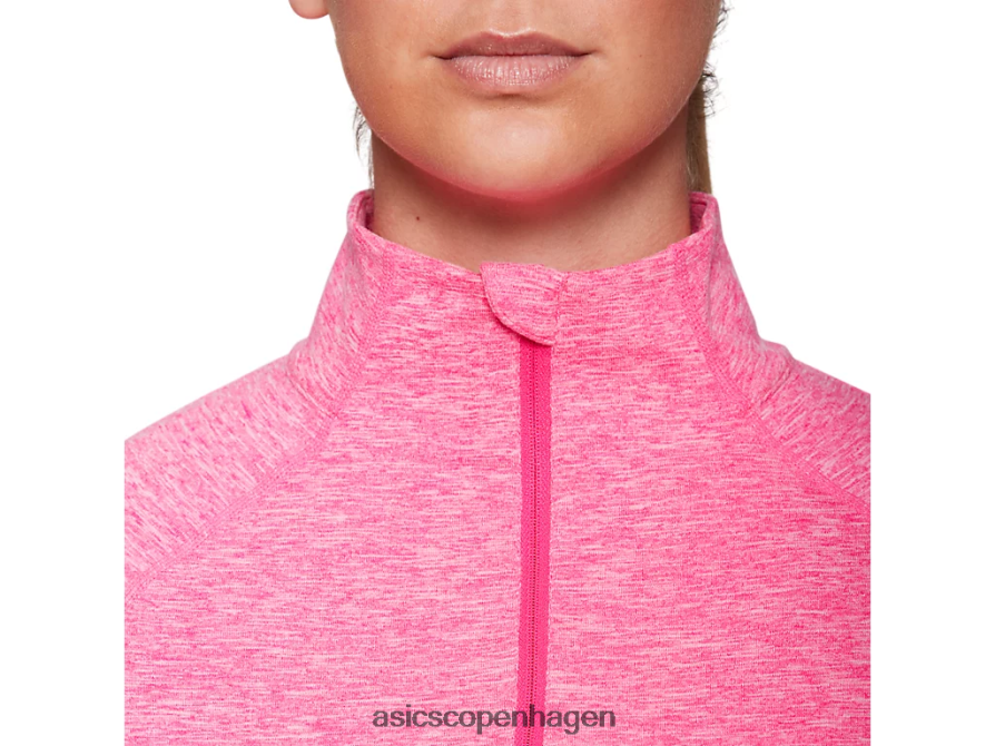 Asics Dorai kvart lynlås top pink glo lyng Z206F64206
