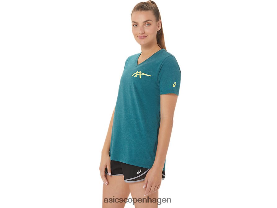 Asics Heritage americana v-hals fra 1977 fløjlsfyrlyng Z206F62753