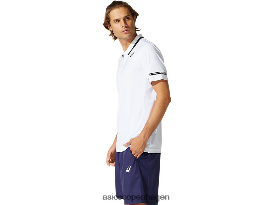 Asics Polo trøje strålende hvid Z206F61965