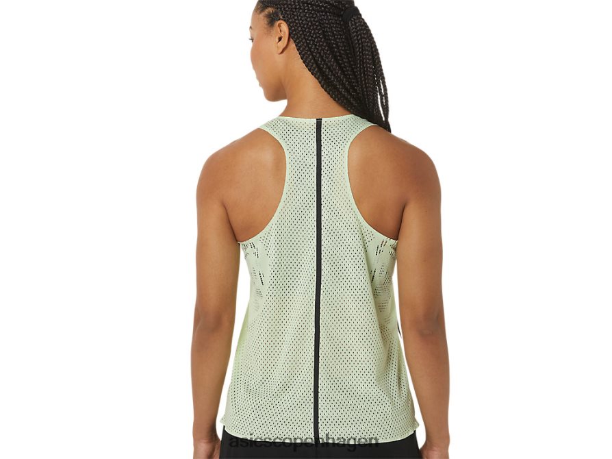 Asics actibreeze jacquard singlet hviske grøn Z206F62226