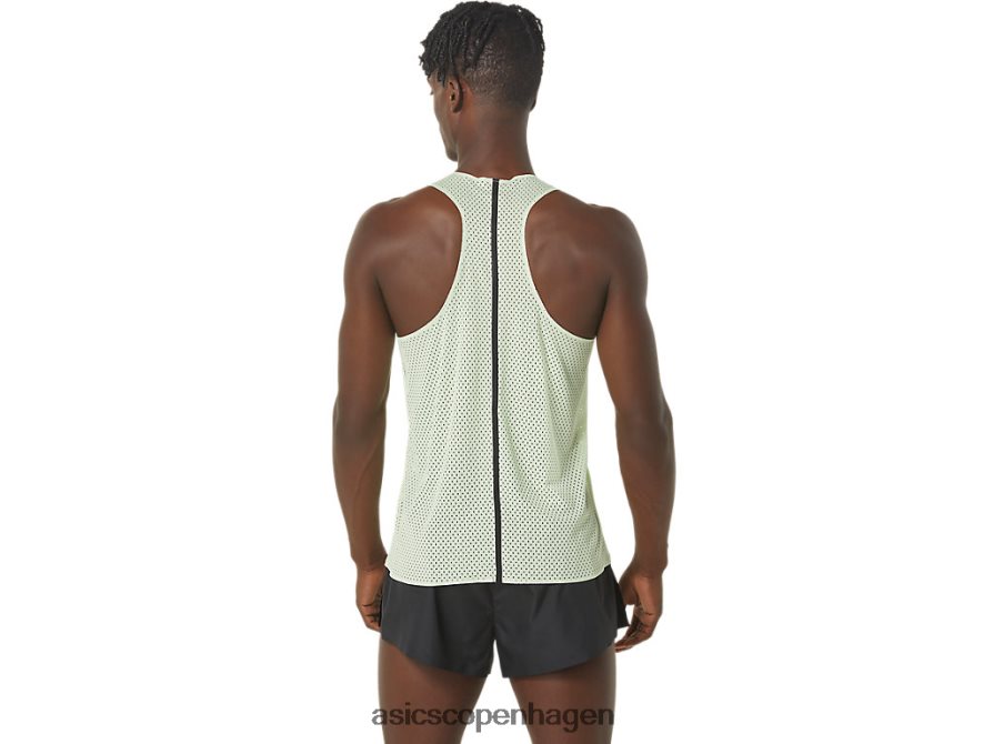 Asics actibreeze jacquard singlet hviske grøn Z206F6280