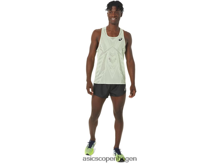 Asics actibreeze jacquard singlet hviske grøn Z206F6280