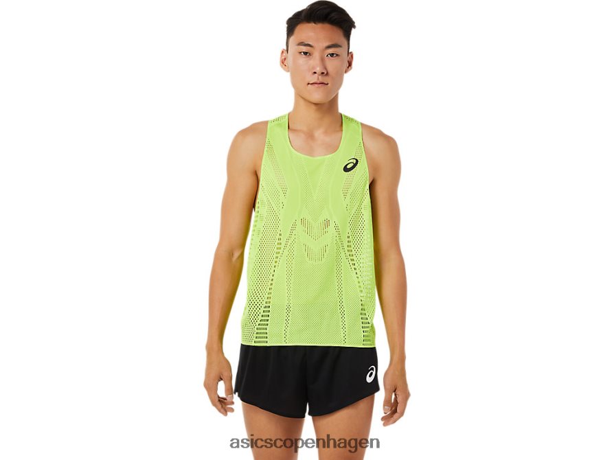 Asics actibreeze singlet hazard grøn Z206F61511