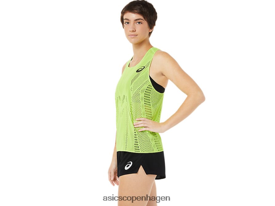 Asics actibreeze singlet hazard grøn Z206F63350