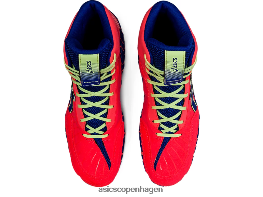 Asics angriber 4 flammende koral/lapis lazuli blå Z206F61833