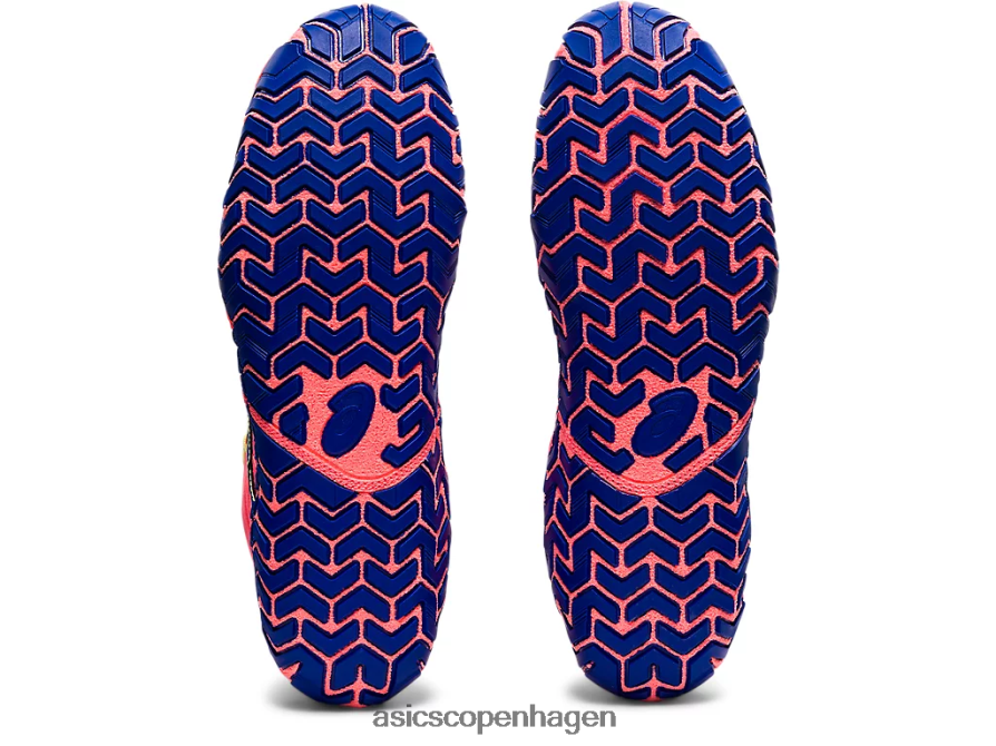 Asics angriber 4 flammende koral/lapis lazuli blå Z206F61833