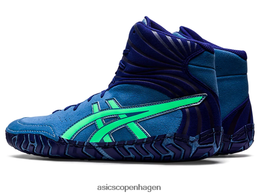 Asics angriber 5 azurblå/nyt blad Z206F61126