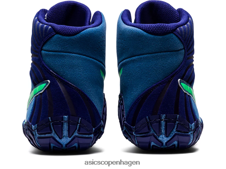 Asics angriber 5 azurblå/nyt blad Z206F61126