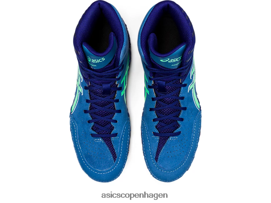 Asics angriber 5 azurblå/nyt blad Z206F61126