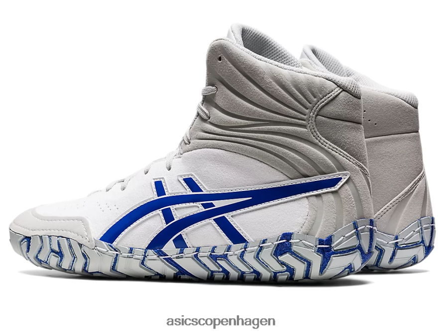 Asics angriber 5 hvid/lapis lazuli blå Z206F61096