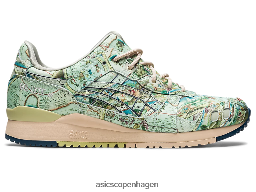 Asics atmos x gel-lyte iii og isgrøn/midnatsblå Z206F6570