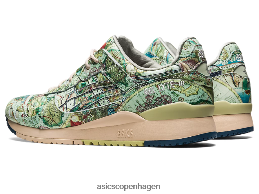 Asics atmos x gel-lyte iii og isgrøn/midnatsblå Z206F6570