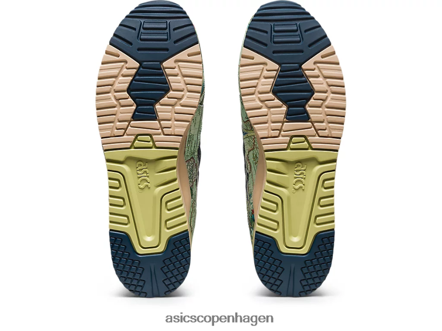 Asics atmos x gel-lyte iii og isgrøn/midnatsblå Z206F6570