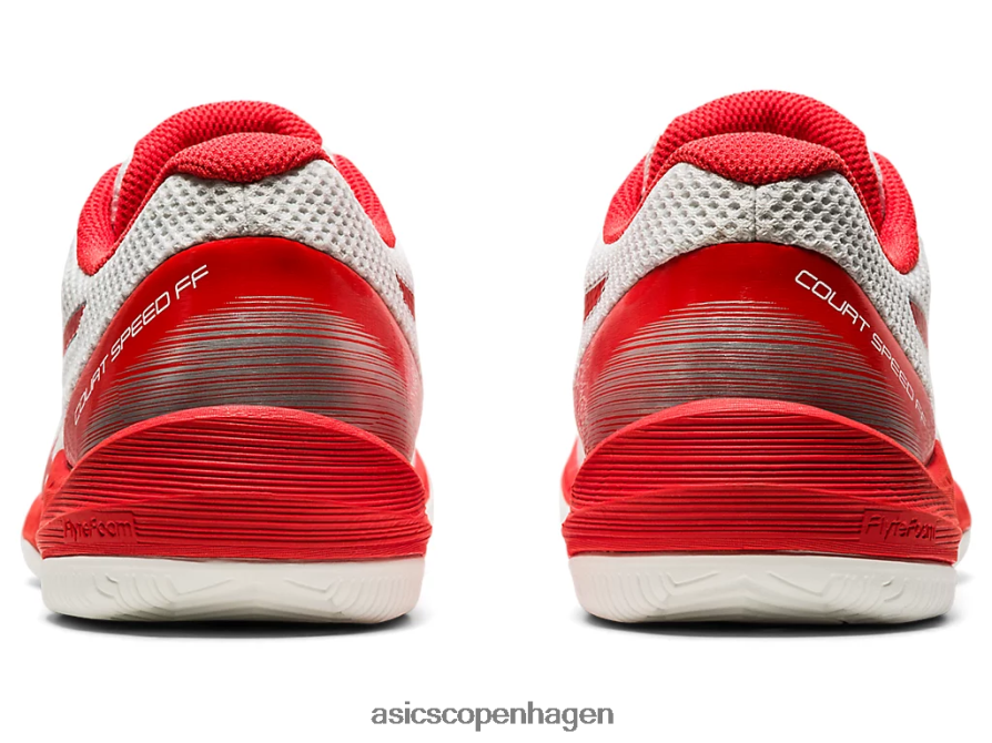 Asics banehastighed ff hvid/ildrød Z206F64102