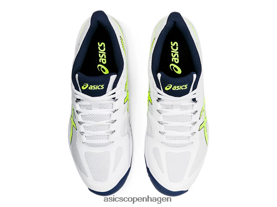 Asics banehastighed ff hvid/sikkerhedsgul Z206F62054