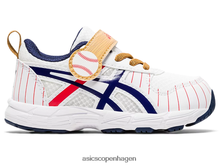 Asics bestride 6 småbørnsstørrelse hvid/peacoat Z206F64555