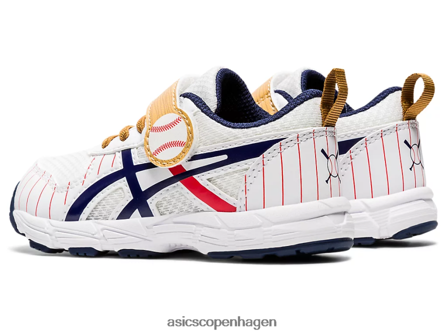 Asics bestride 6 småbørnsstørrelse hvid/peacoat Z206F64555