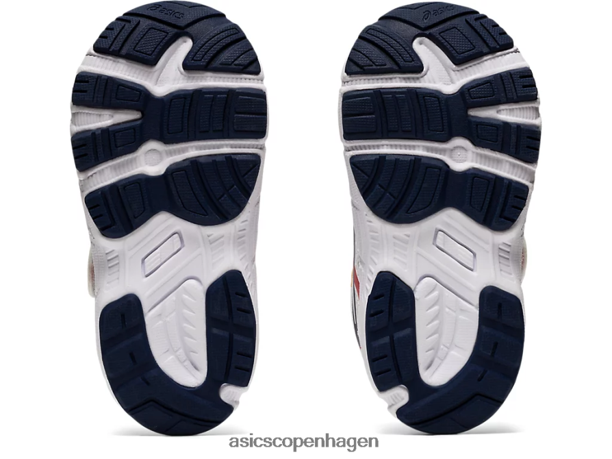 Asics bestride 6 småbørnsstørrelse hvid/peacoat Z206F64555