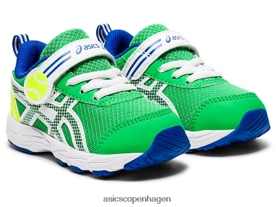 Asics bestride 6 småbørnsstørrelse koriander/grønkål Z206F64554