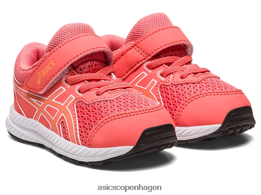 Asics bestride 8 småbørnsstørrelse papaya/sommerklit Z206F64232