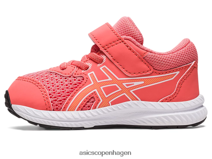 Asics bestride 8 småbørnsstørrelse papaya/sommerklit Z206F64232