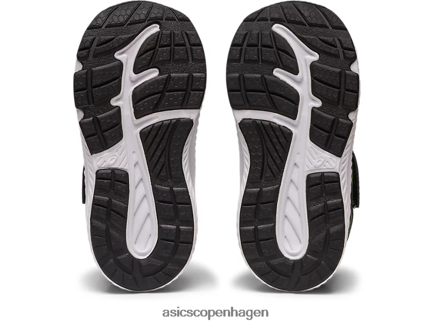Asics bestride 8 småbørnsstørrelse sort/limeskal Z206F64316