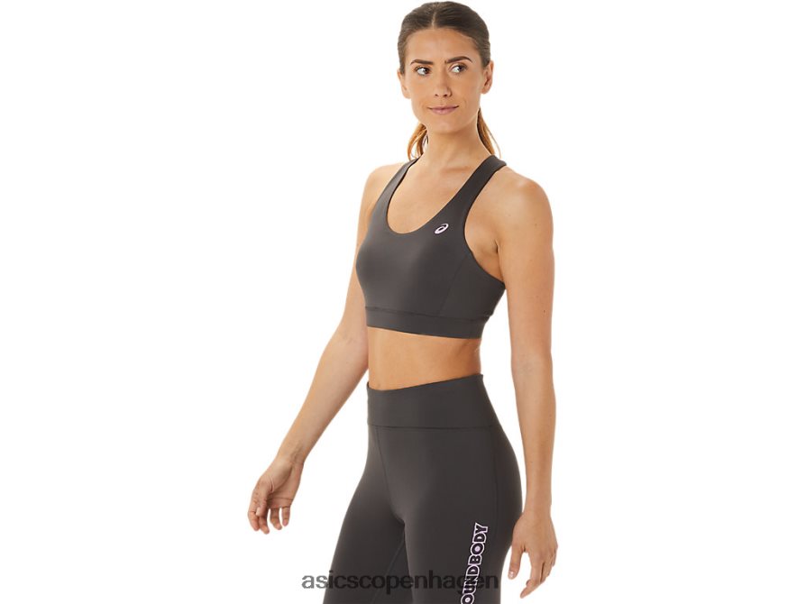 Asics bh med kryds bagpå obsidian grå Z206F62956