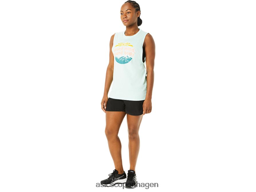 Asics bjerg muskeltank frisk islyng Z206F63713