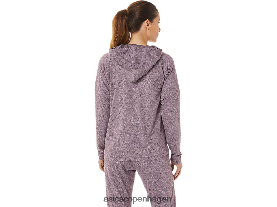 Asics blød strikket hættetrøje med fuld lynlås dyb sumplyng Z206F62939