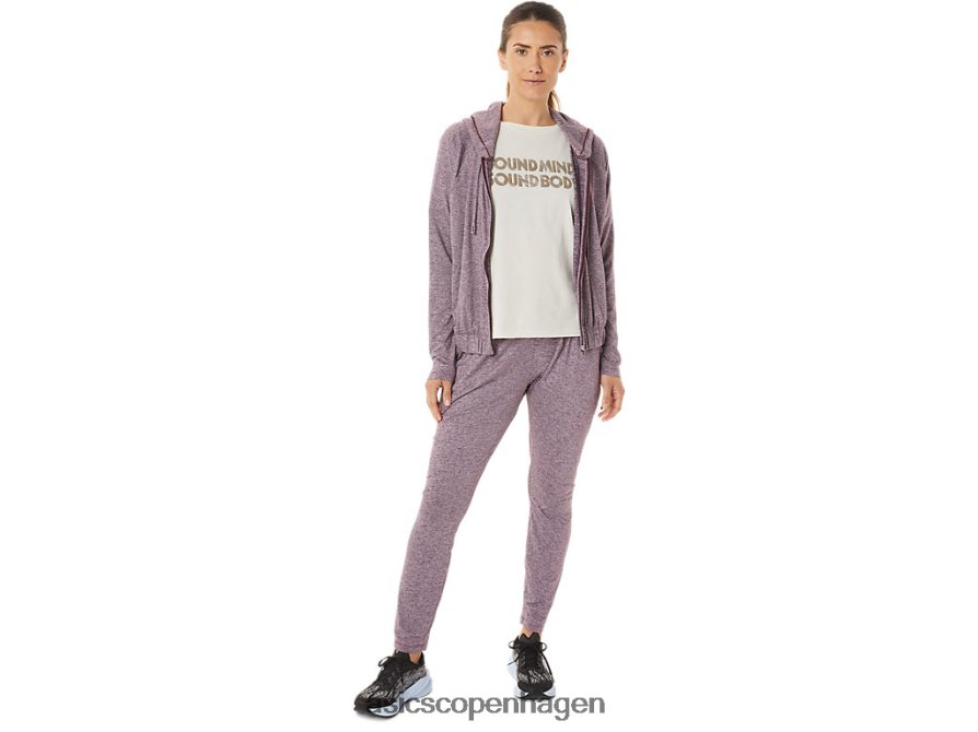 Asics blød strikket hættetrøje med fuld lynlås dyb sumplyng Z206F62939