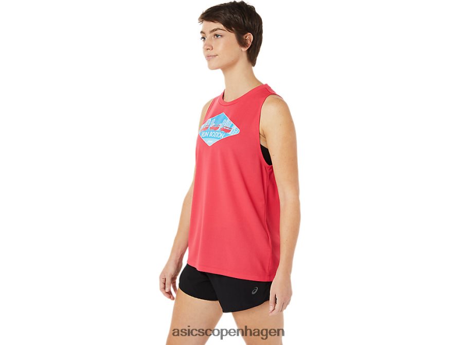 Asics bos rs tank i pixel pink Z206F63714