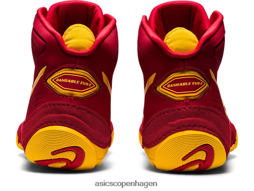 Asics dan gavlen evo 2 tranebær/safran Z206F61118